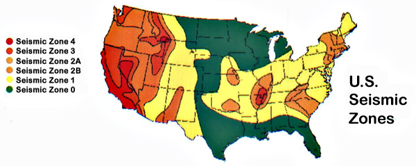  Seismic zone maps 